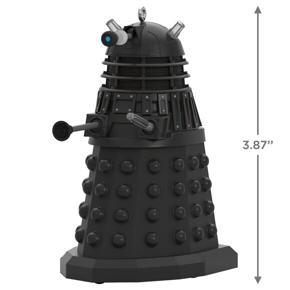 New! Dr. Who Time War Dalek Sec Hallmark Keepsake Ornament 2022 Disintigrate! - Picture 3 of 5
